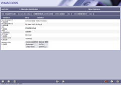 The detail display contains the found security including ISIN as well as all national securities code numbers provided by WM. 