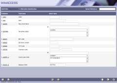 Search with Swiss security number VALOR '1617814' in query profile 'Alternative Identification'.