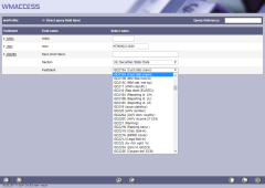 Search mask direct query field ident