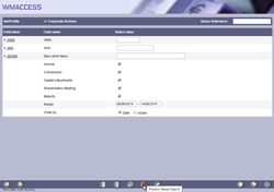 Search for company events from September 9, 2019 to September 14, 2019 with limitation to the user's portfolio instruments.